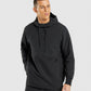 GYMSHARK RETAKE HOODIE BLACK DŽEMPERIS