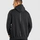 GYMSHARK RETAKE HOODIE BLACK DŽEMPERIS