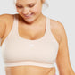 GYMSHARK SCOOP NECK SPORTS BABY PINK LIEMENĖLĖ