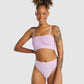 GYMSHARK SEAMLESS BANDEAU PINK LIEMENĖLĖ