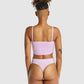 GYMSHARK SEAMLESS BANDEAU PINK LIEMENĖLĖ