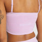 GYMSHARK SEAMLESS BANDEAU PINK LIEMENĖLĖ