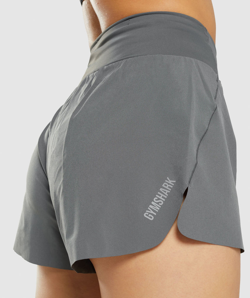 GYMSHARK SPEED CHARCOAL GREY ŠORTAI