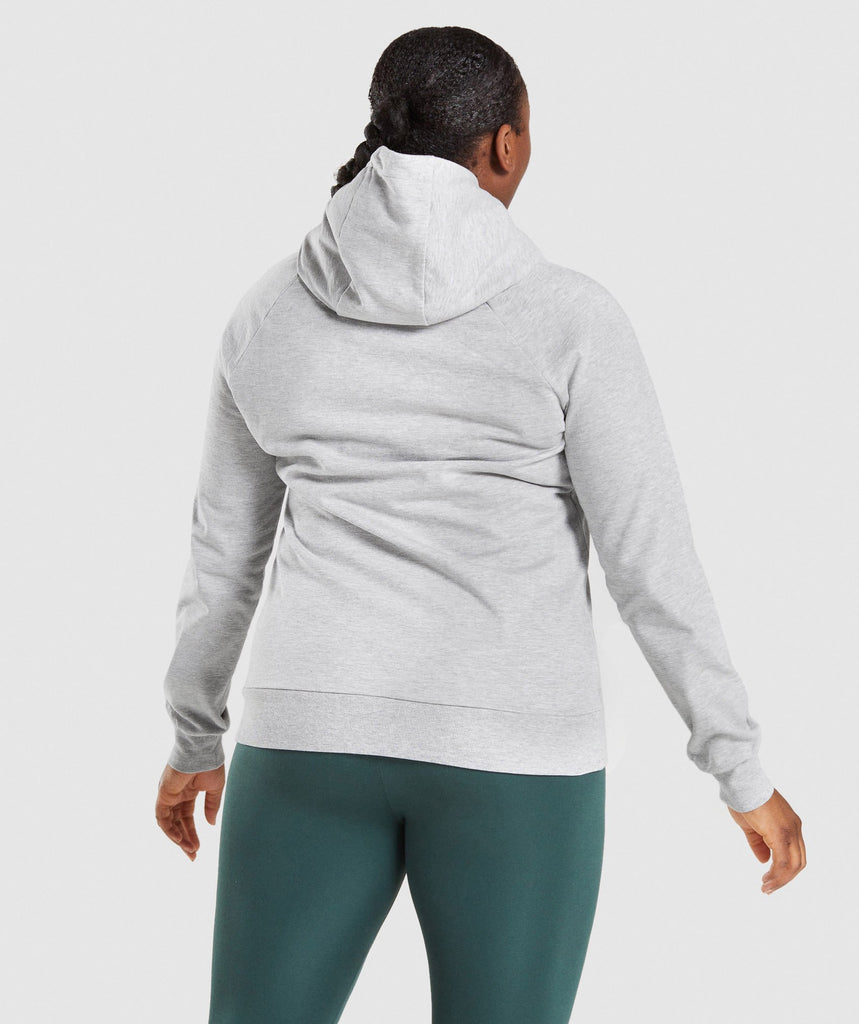 GYMSHARK TRAINING LIGHT GREY DŽEMPERIS