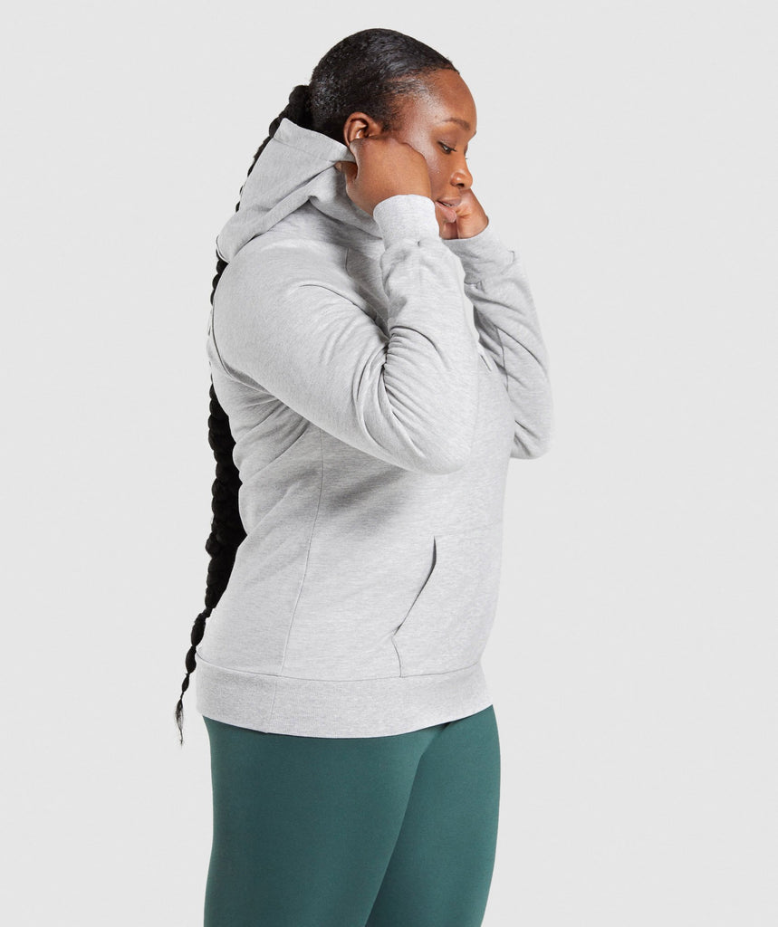 GYMSHARK TRAINING LIGHT GREY DŽEMPERIS