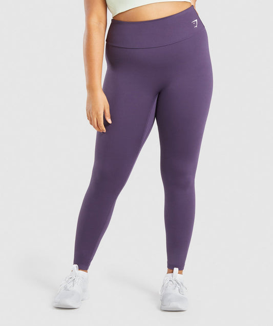 GYMSHARK TRAINING FULL LENGTH DARK PURPLE TAMPRĖS