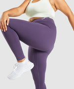 GYMSHARK TRAINING FULL LENGTH DARK PURPLE TAMPRĖS
