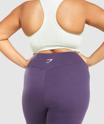 GYMSHARK TRAINING FULL LENGTH DARK PURPLE TAMPRĖS