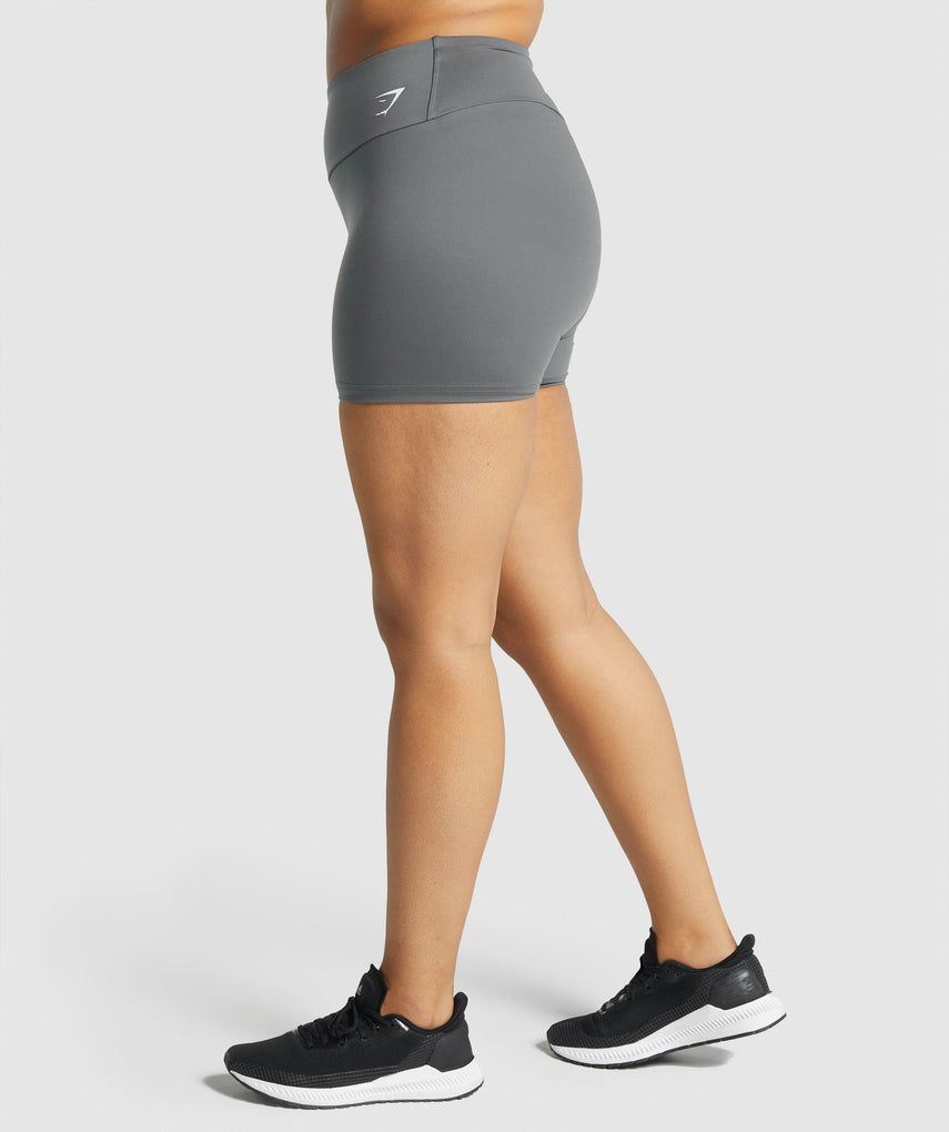 GYMSHARK TRAINING CHARCOAL GREY ŠORTAI