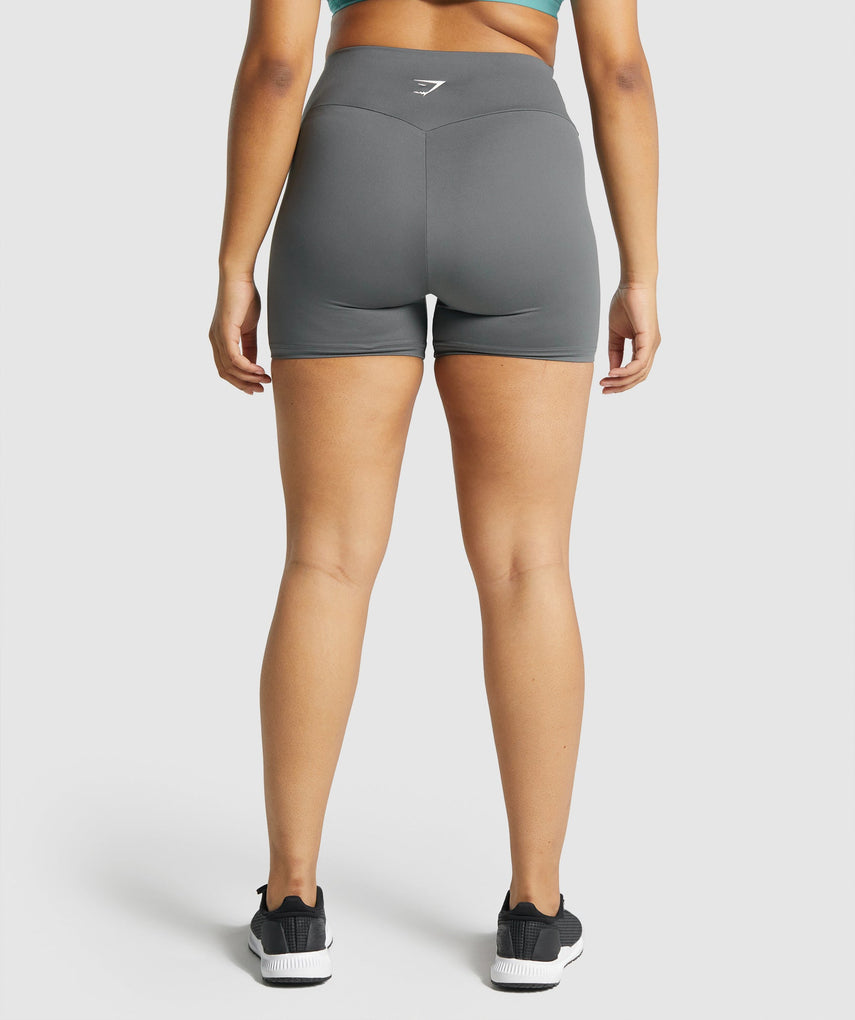 GYMSHARK TRAINING CHARCOAL GREY ŠORTAI