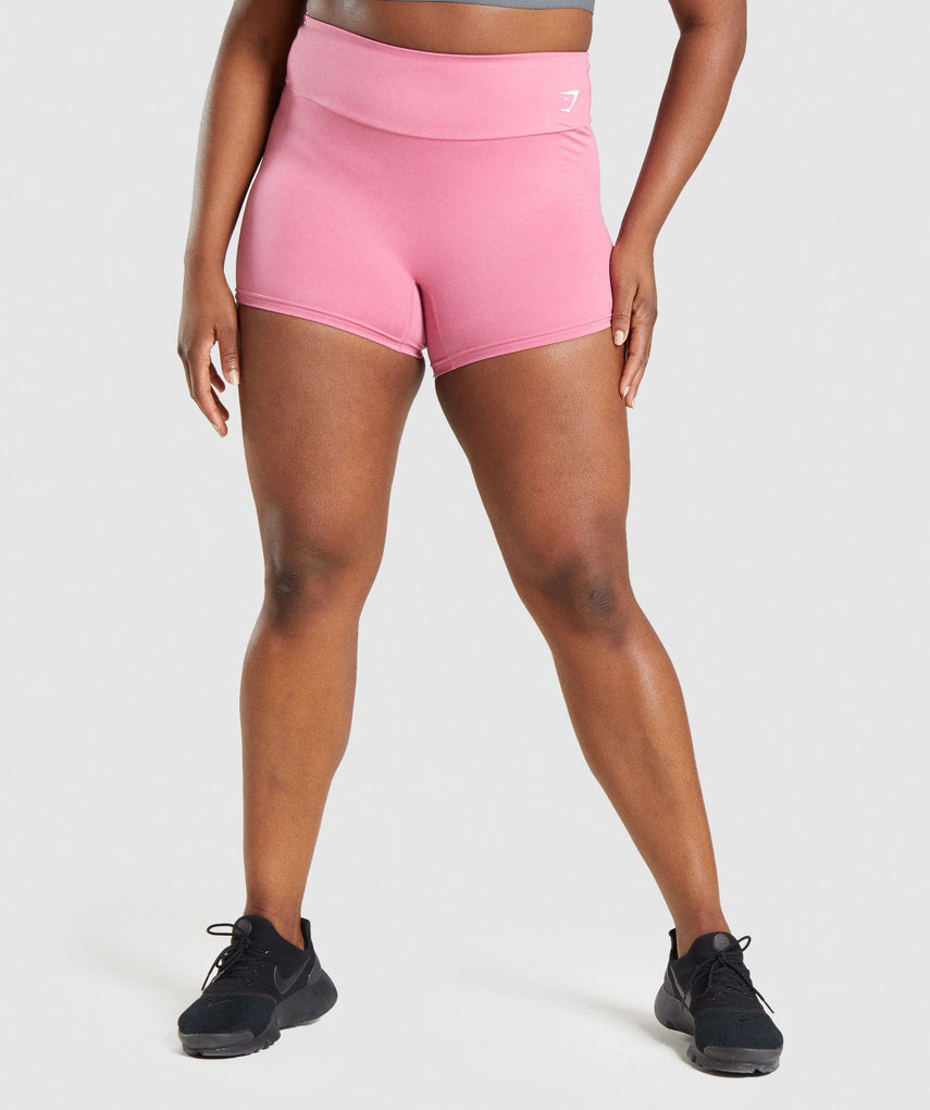 GYMSHARK TRAINING PINK ŠORTAI
