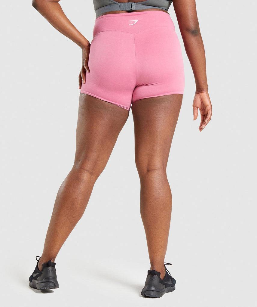 GYMSHARK TRAINING PINK ŠORTAI