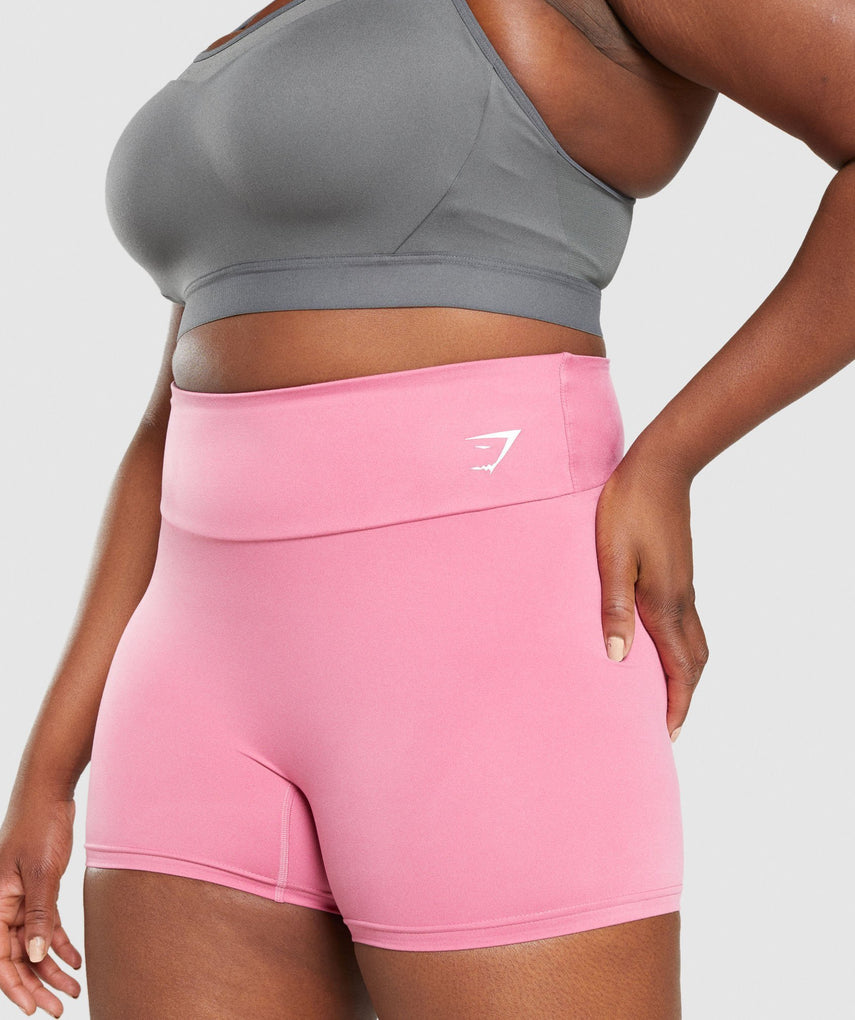 GYMSHARK TRAINING PINK ŠORTAI