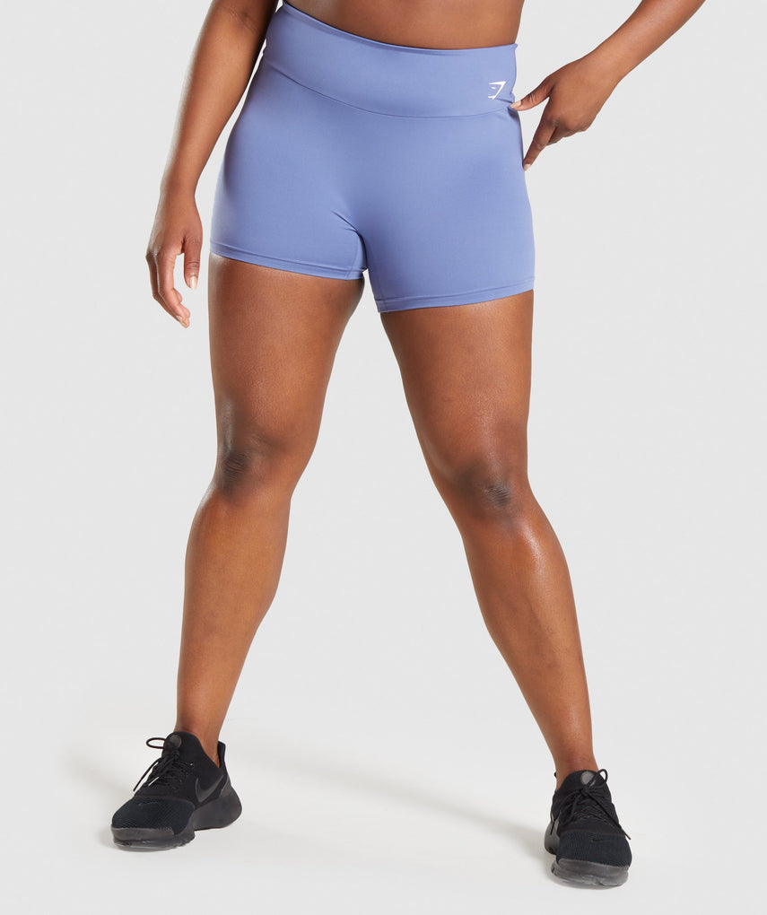 GYMSHARK TRAINING BERRY BLUE ŠORTAI