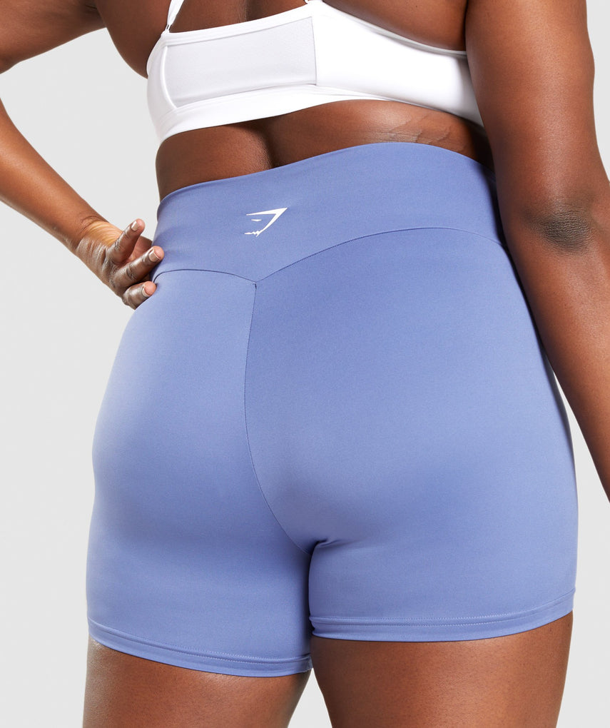 GYMSHARK TRAINING BERRY BLUE ŠORTAI