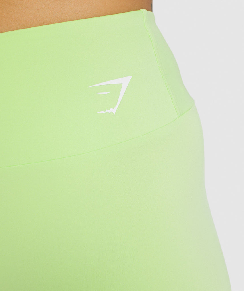 GYMSHARK TRAINING LIGHT GREEN/LIME ŠORTAI