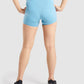 GYMSHARK TRAINING LIGHT BLUE ŠORTAI