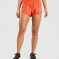 GYMSHARK TRAINING LOOSE FIT RED ŠORTAI