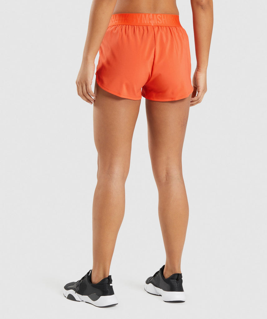 GYMSHARK TRAINING LOOSE FIT RED ŠORTAI