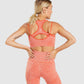 GYMSHARK VITAL BOOST SEAMLESS GRAPEFRUIT/ORANGE LIEMENĖLĖ