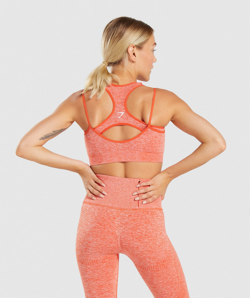 GYMSHARK VITAL BOOST SEAMLESS GRAPEFRUIT/ORANGE LIEMENĖLĖ