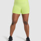 GYMSHARK VITAL SEAMLESS 2.0 LIME GREEN ŠORTAI