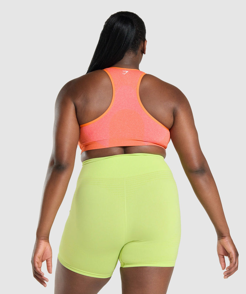 GYMSHARK VITAL SEAMLESS 2.0 GRAPEFRUIT ORANGE/RED LIEMENĖLĖ