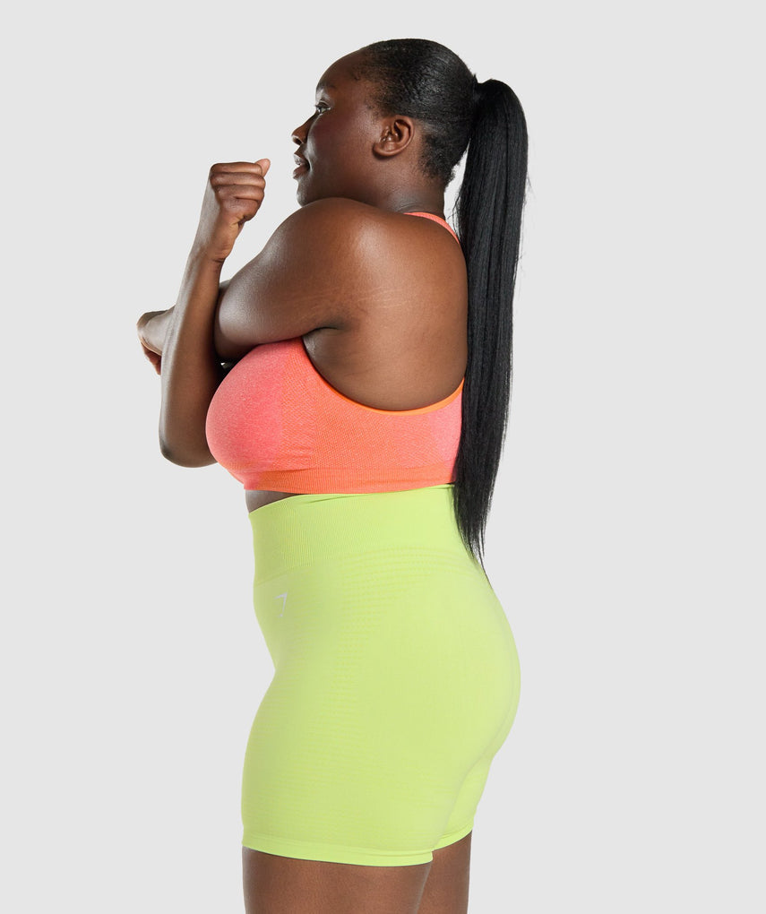 GYMSHARK VITAL SEAMLESS 2.0 GRAPEFRUIT ORANGE/RED LIEMENĖLĖ