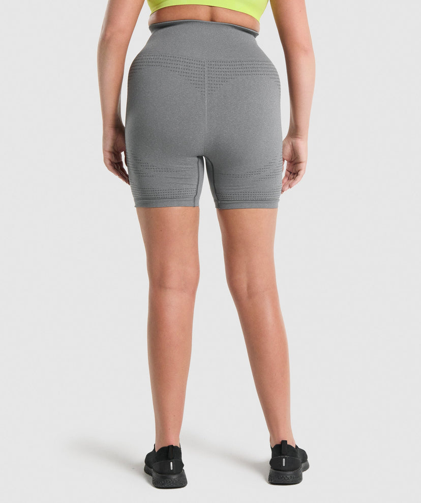 GYMSHARK VITAL SEAMLESS 2.0 DARK GREY ŠORTAI
