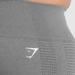 GYMSHARK VITAL SEAMLESS 2.0 DARK GREY ŠORTAI