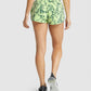 GYMSHARK ANIMAL GRAPHIC LIGHT GREEN & DARK GREEN MIX ŠORTAI