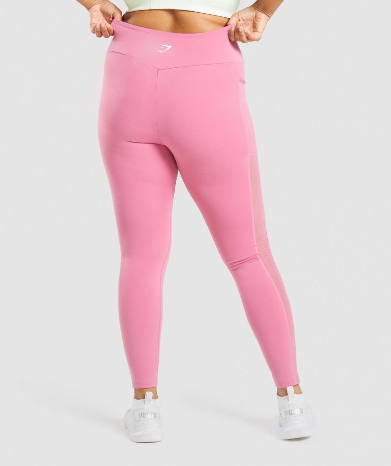 GYMSHARK TRAINING MESH POCKET ORCHID PINK TAMPRĖS