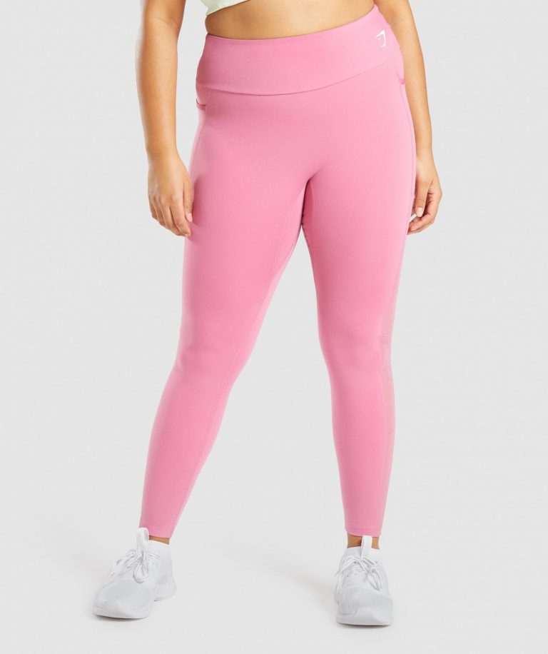 GYMSHARK TRAINING MESH POCKET ORCHID PINK TAMPRĖS