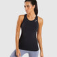 GYMSHARK VITAL SEAMLESS VEST BLACK SPORTINĖ PALAIDINĖ