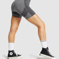 GYMSHARK FLEX DARK GREY/BLACK ŠORTAI