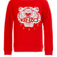 KENZO TIGER SWEATSHIRT 11256 RED WHITE DŽEMPERIS