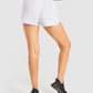 GYMSHARK ESSENTIAL LOSE TRAINING WHITE ŠORTAI