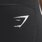 GYMSHARK GS POWER SUPPORT SHORTS BLACK ŠORTAI