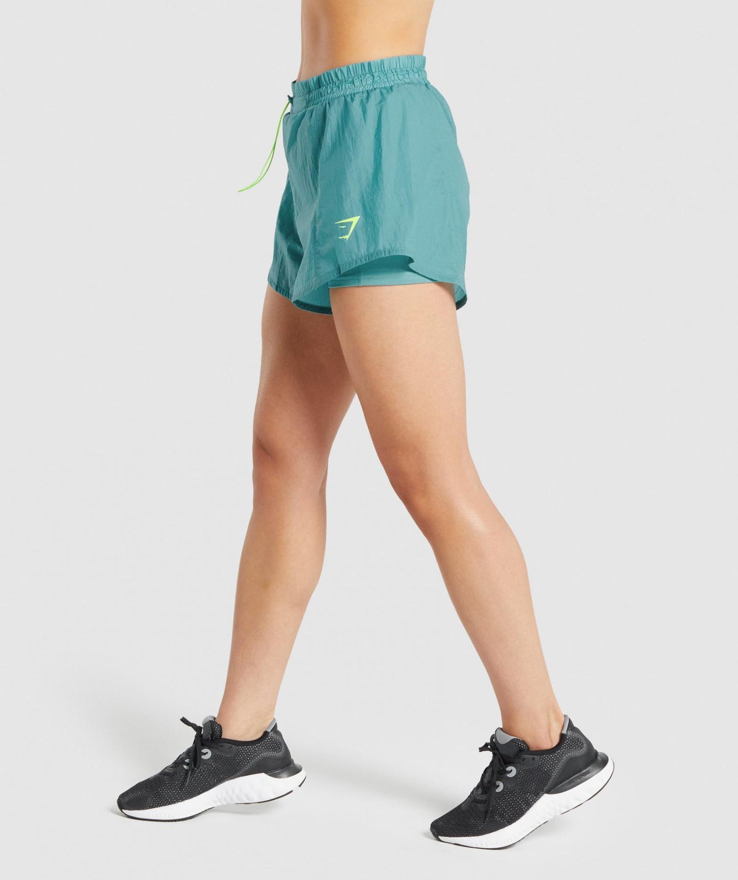 GYMSHARK PULSE 2-1 BLUE ŠORTAI