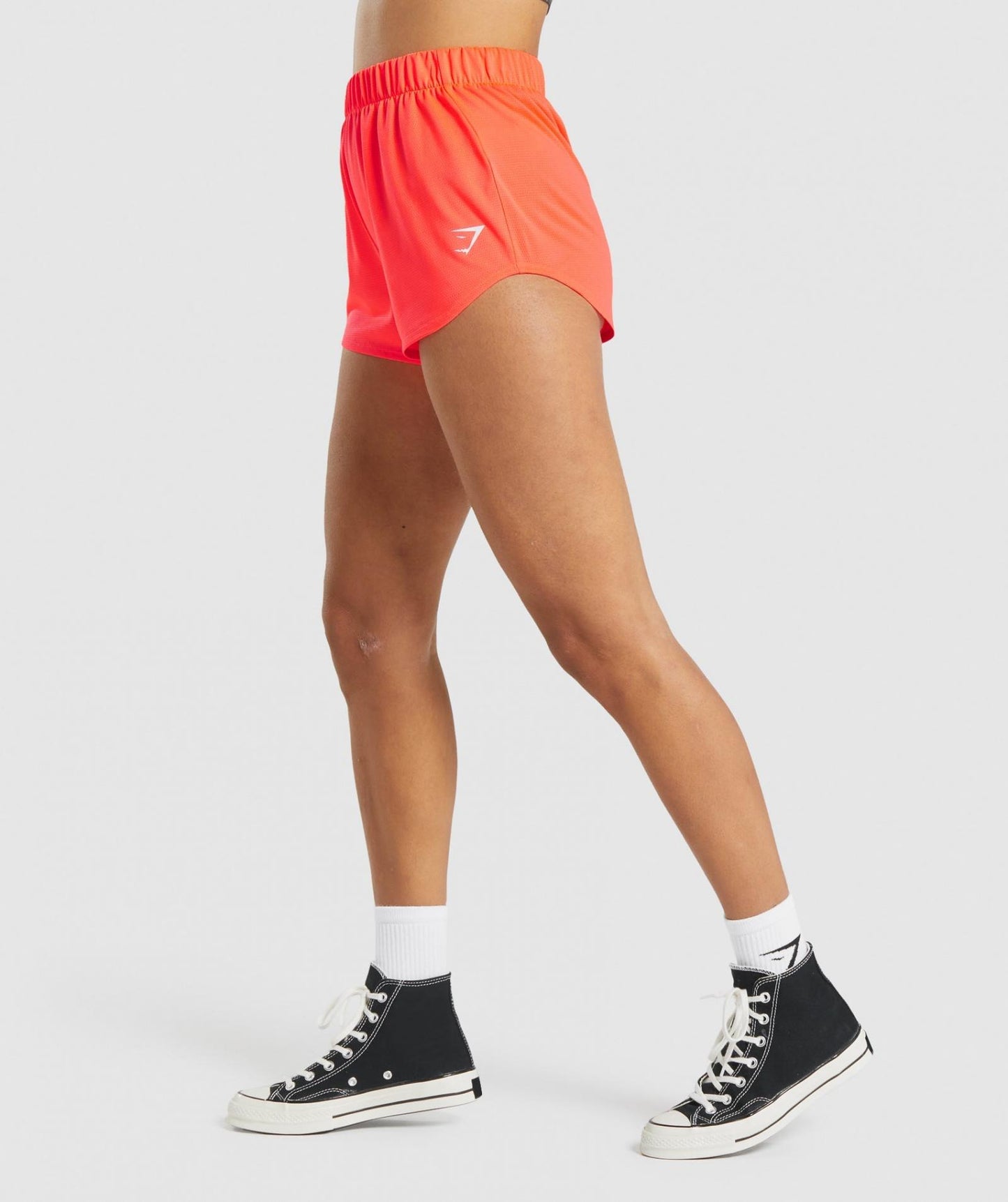 GYMSHARK TRAINING MESH NEON PINK ŠORTAI