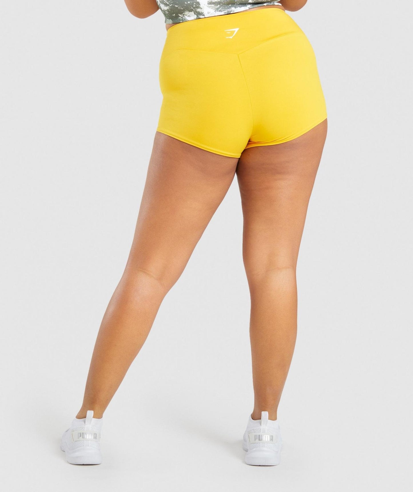 GYMSHARK TRAINING SHORT LENGTH MUSTARD YELLOW ŠORTAI