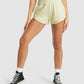 GYMSHARK TRAINING SWEAT YELLOW ŠORTAI