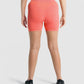 GYMSHARK VITAL SEAMLESS 2.0 CORAL ORANGE ŠORTAI