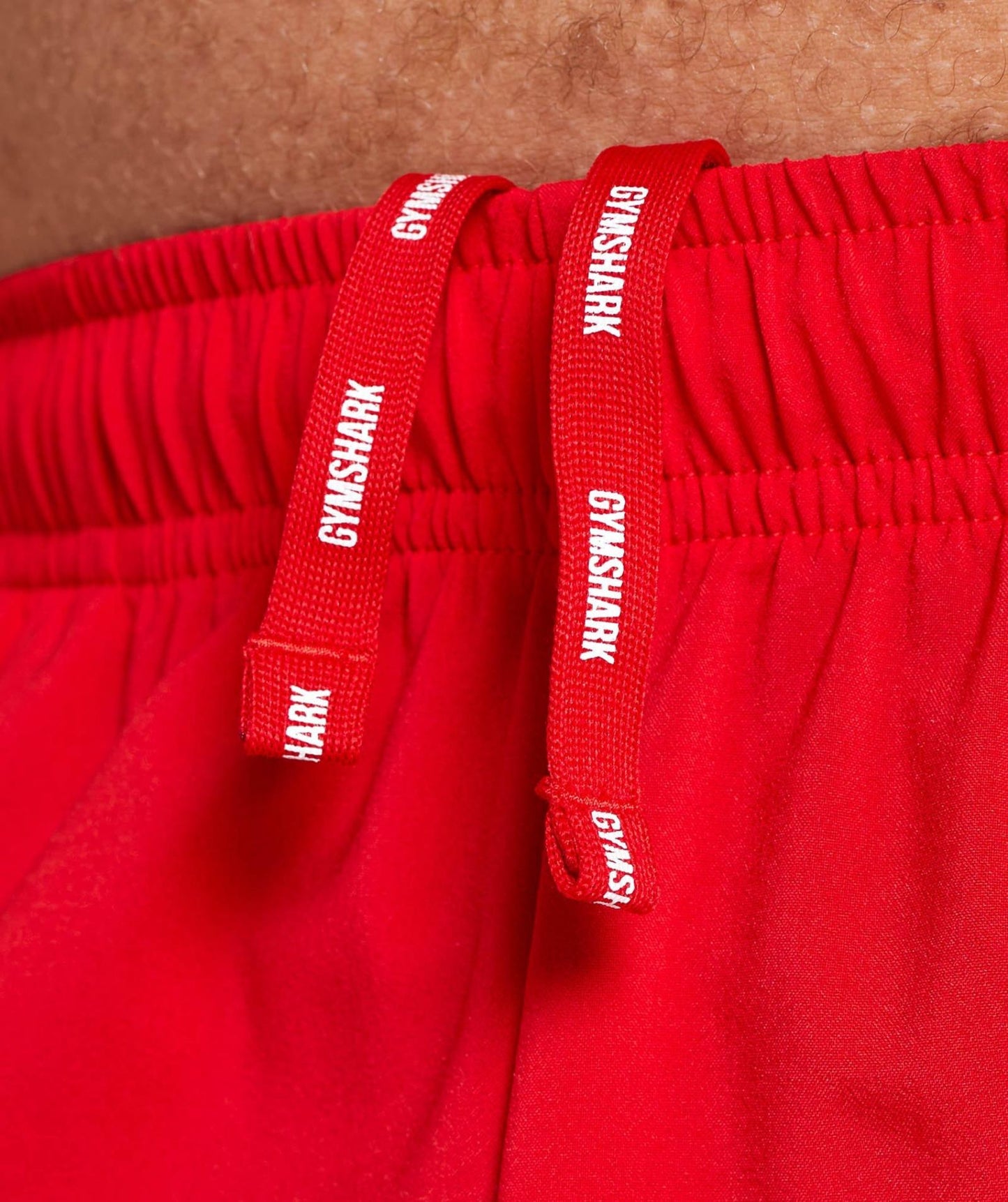 GYMSHARK ARRIVAL RED ŠORTAI