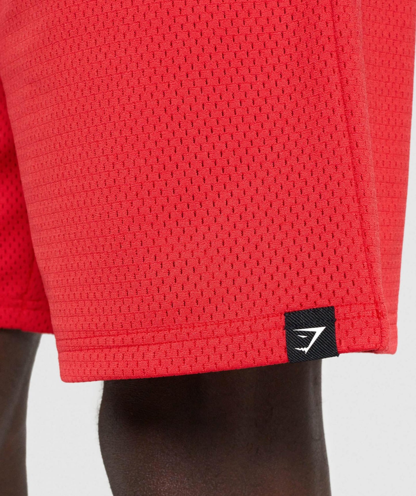 GYMSHARK MESH 9 RED ŠORTAI