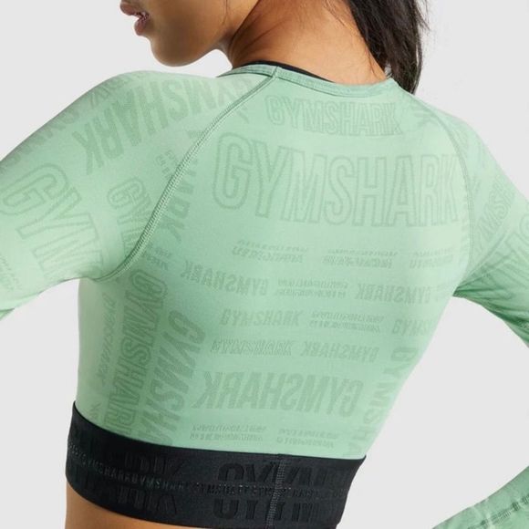 GYMSHARK VISION GREEN SPORTINĖ PALAIDINĖ