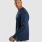 GYMSHARK ARRIVAL CREW SWEATSHIRT DARK BLUE DŽEMPERIS