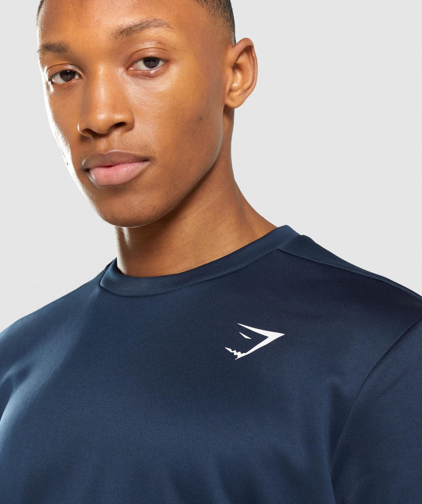 GYMSHARK ARRIVAL CREW SWEATSHIRT DARK BLUE DŽEMPERIS