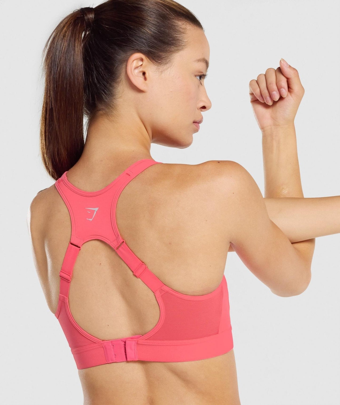 GYMSHARK OPEN BACK TRAINING NEON PINK LIEMENĖLĖ