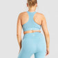 GYMSHARK LIGHTWEIGHT HIGH SUPPORT TURQUOISE BLUE LIEMENĖLĖ